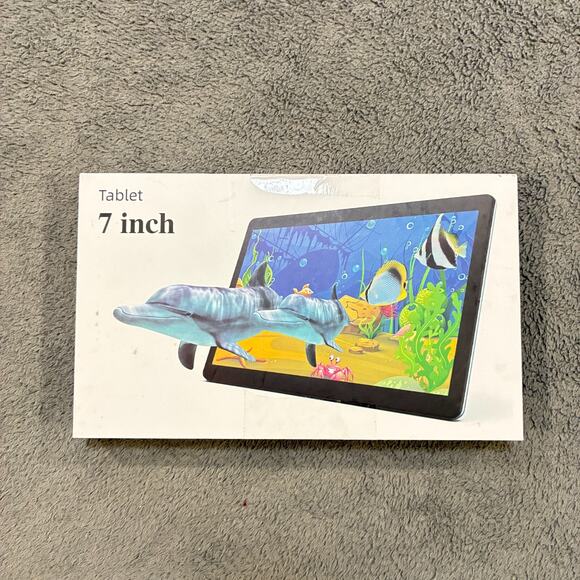 HOTTABLET Black 7 in Tablet Android WiFi Bluetooth 5.0 HD Display X004MZ9X53 NEW - Picture 1 of 5